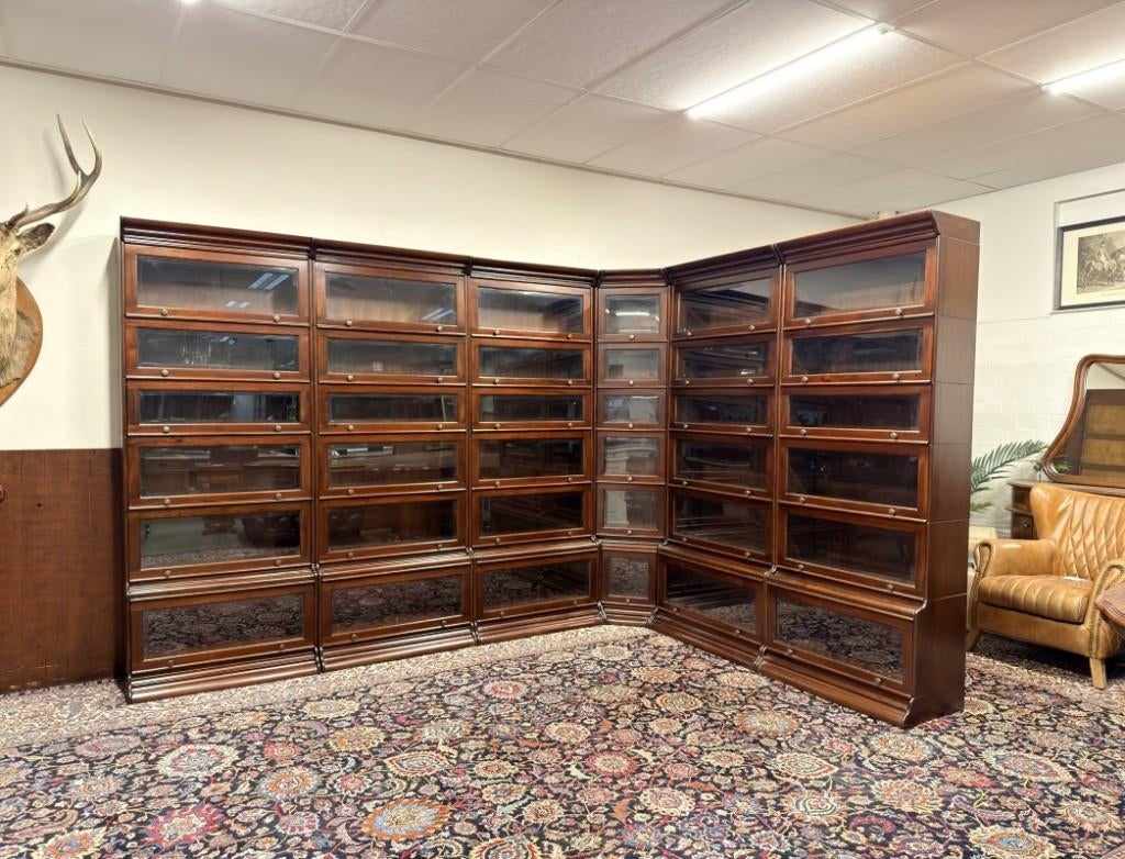 NIEUW! Klassiek Engelse Globe Wernicke Hoekkast Boekenkast, Ophalen