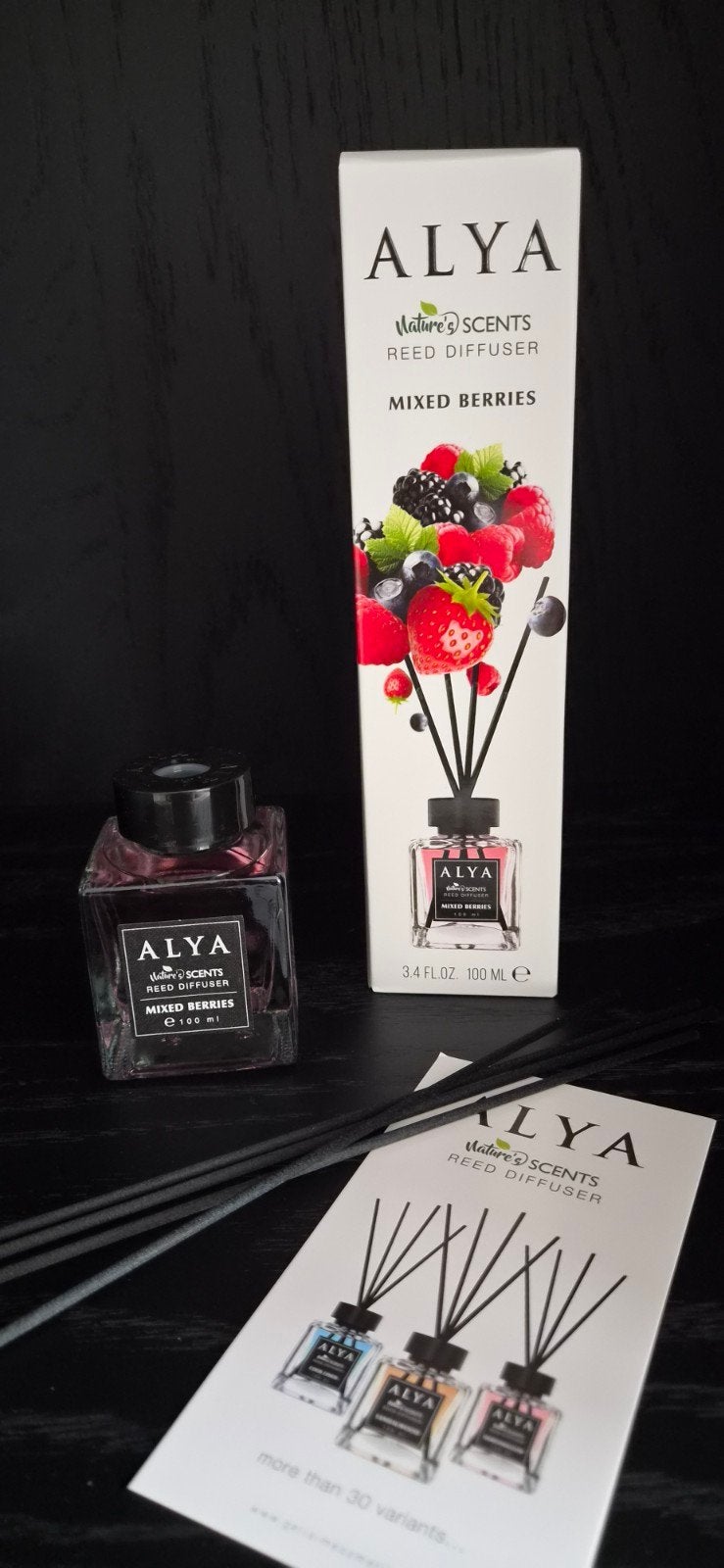 ALYA Geurstokjes - Diverse Geuren (100 ml), Meerkleurig, Nieuw, Ophalen of Verzenden, Modern