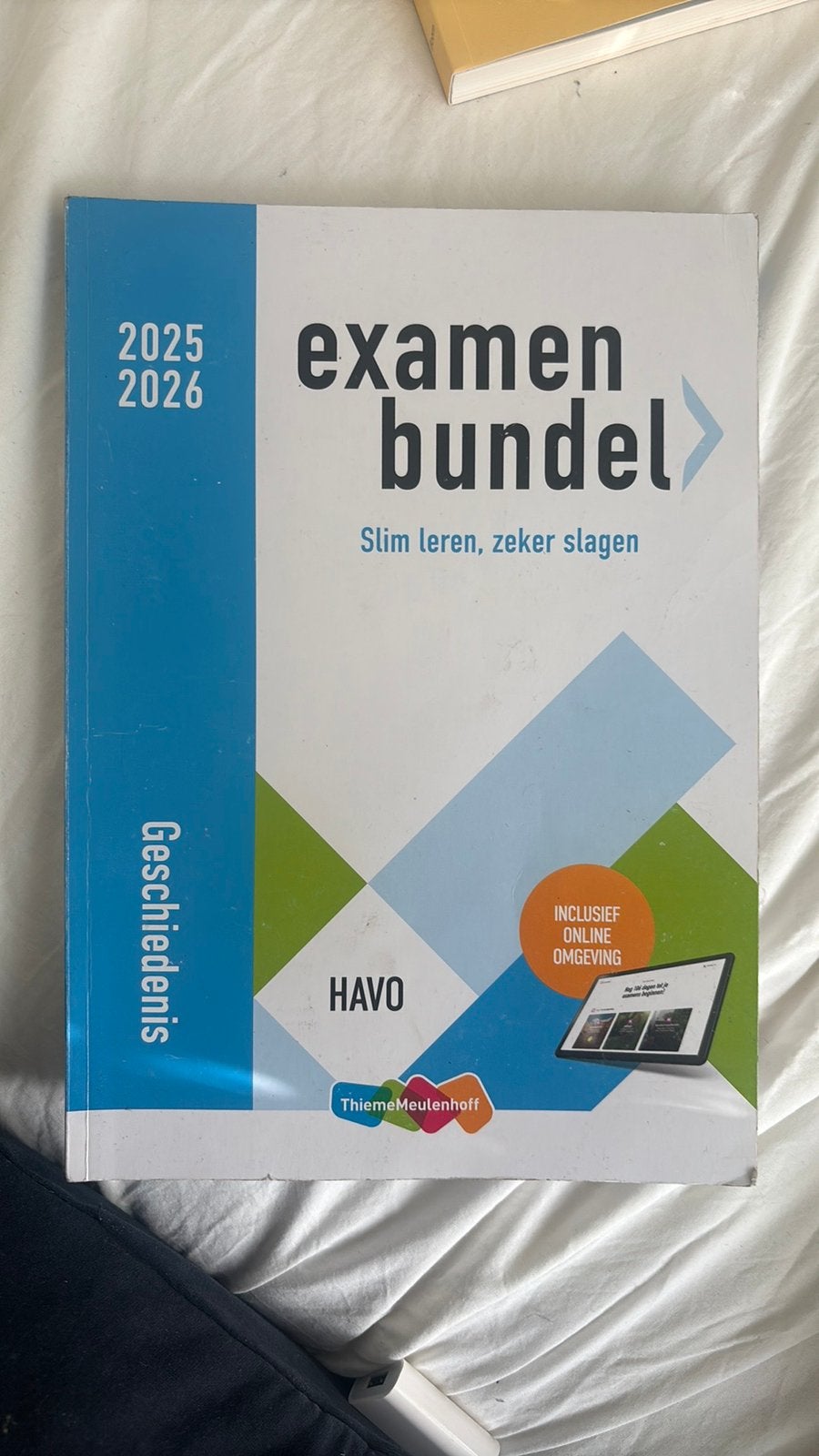 Examenbundel geschiedenis Havo 5, Ophalen of Verzenden, Zo goed als nieuw, VWO, Geschiedenis