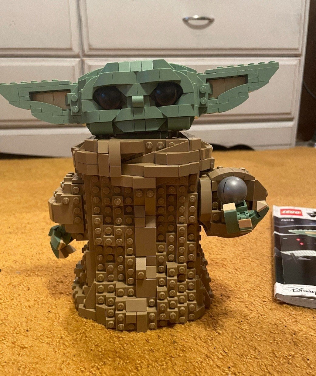 LEGO Star Wars The Child (Grogu) 75318 - Compleet met doos, Kinderen en Baby's, Ophalen of Verzenden, Zo goed als nieuw
