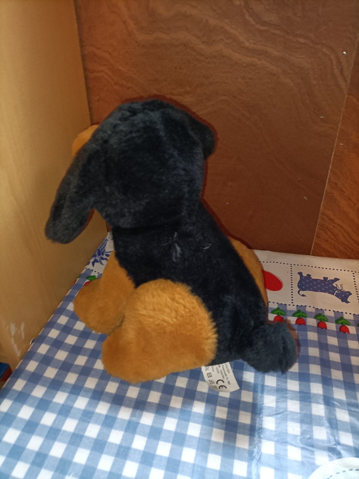 Rottweiler knuffel hond ZD Trading Action 24 cm, Kinderen en Baby's, Ophalen of Verzenden, Zo goed als nieuw