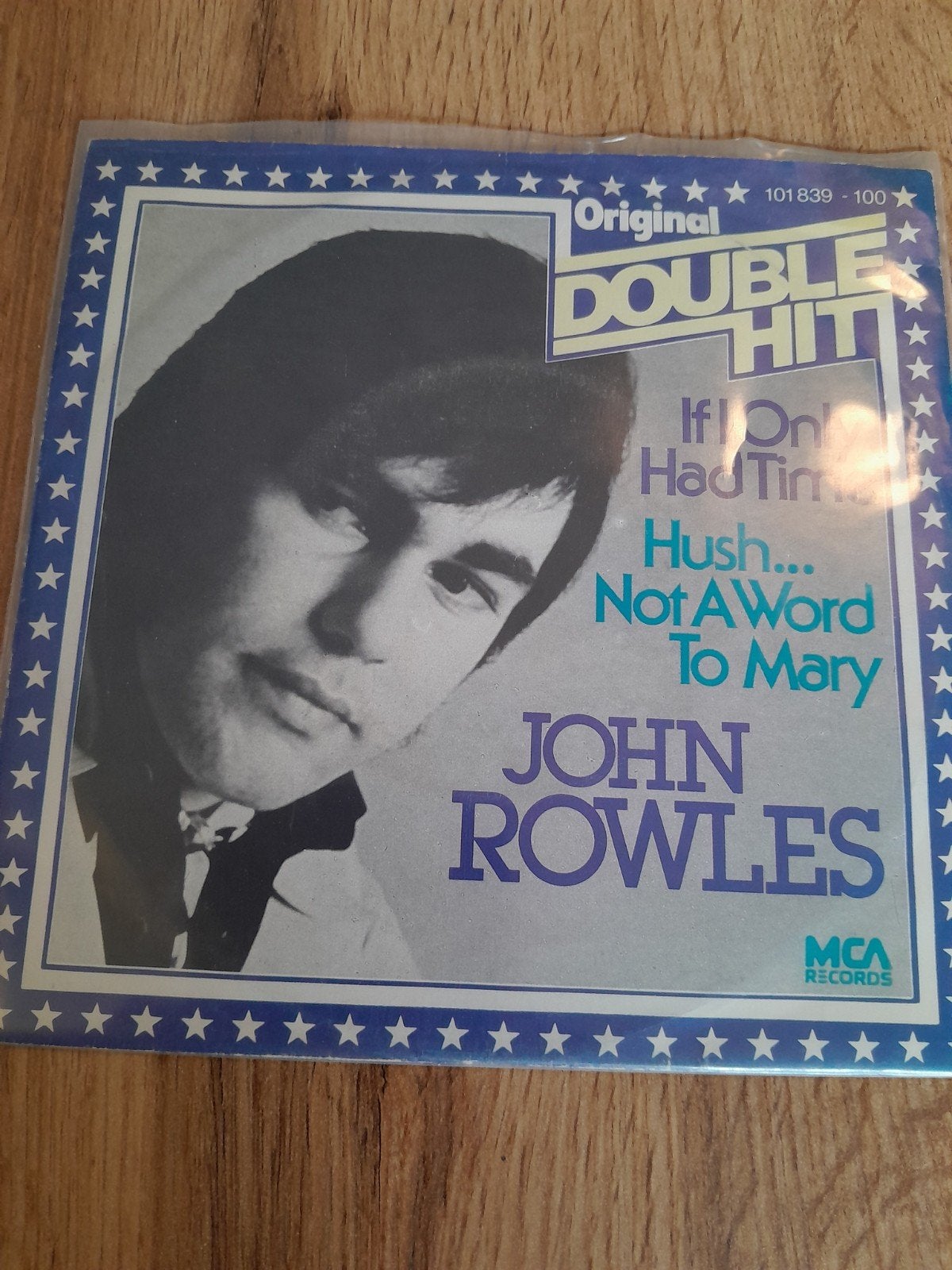 John rowles 7inch lf l only had time, Cd's en Dvd's, Ophalen of Verzenden, Zo goed als nieuw, Pop