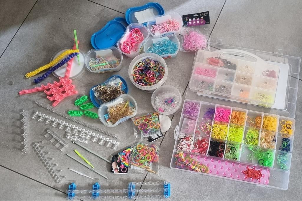 Veel loombands materialen, Ophalen of Verzenden