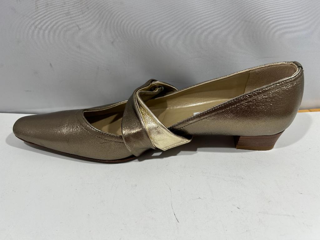Toscanini, maat 39.5 Lieftallige goudkleurige schoenen, Overige kleuren, Verzenden, Toscanini, Sandalen of Muiltjes