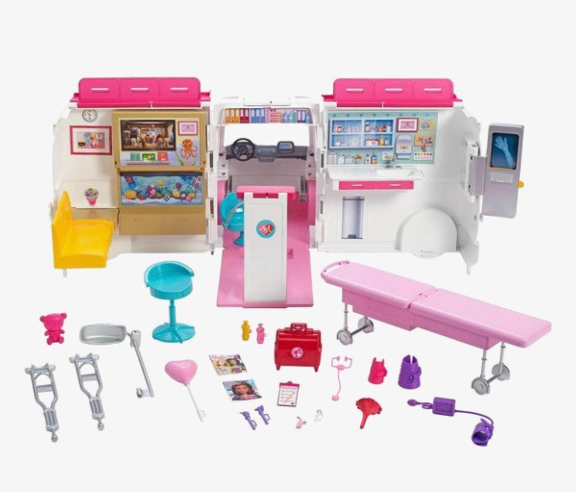 Barbie ambulance incl geluid