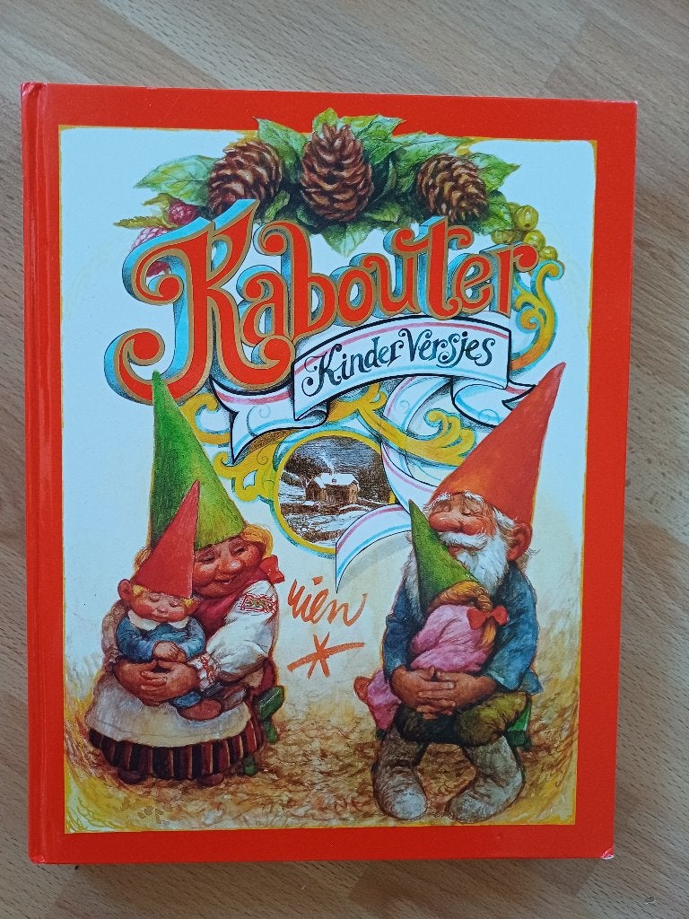 Boek Kabouters-Kinderversjes Rien Poortvliet, Boeken, Ophalen of Verzenden, Gelezen, Rien Poortvliet, Plaatjesalbum