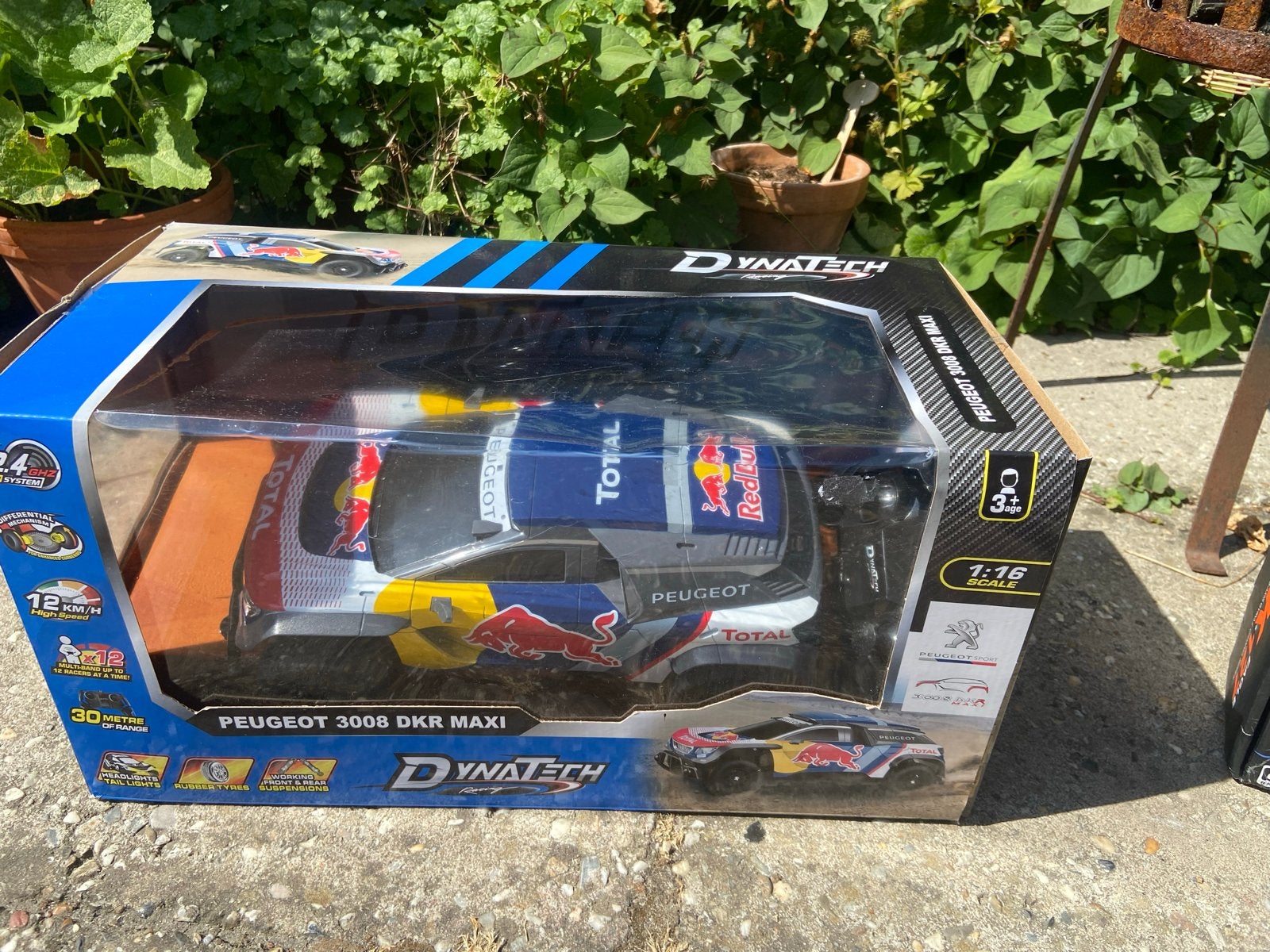 Dynatech Peugeot 3008 DKR Maxi RC Auto 1:16, Auto offroad, Nieuw, Schaal 1:16, RTR (Ready to Run)