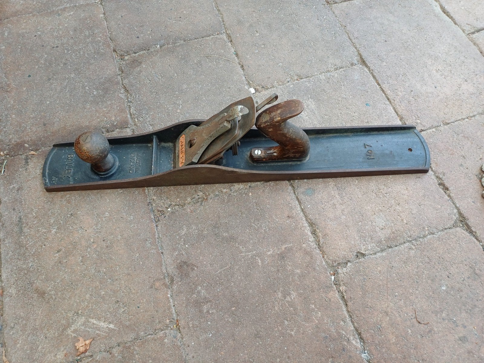 Vintage Stanley Bailey schaaf No. 7, Antiek en Kunst, Ophalen of Verzenden