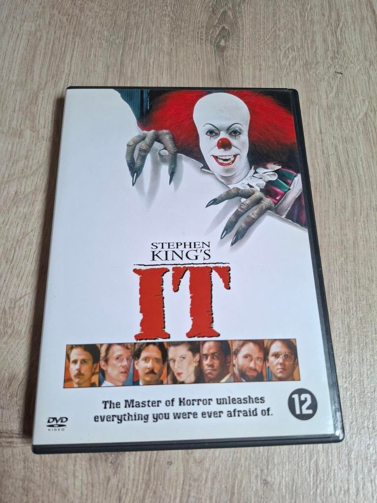 Stephen King's IT (1990) DVD - Horrorfilm, Vanaf 12 jaar, Ophalen of Verzenden, Gebruikt, Overige genres