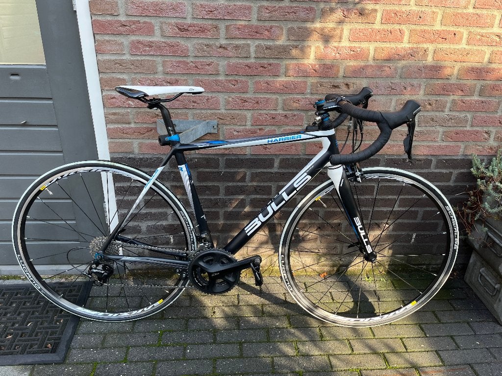 Bulls Harrier racefiets maat 52 Shimano 105 z.g.a.n, 28 inch, Gebruikt, Velgrem, Aluminium