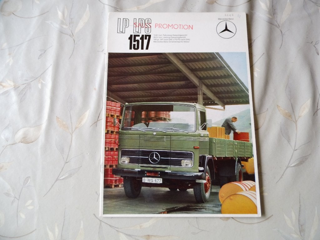 Mercedes Benz LP 1517  1967, Verzenden, Zo goed als nieuw, Mercedes