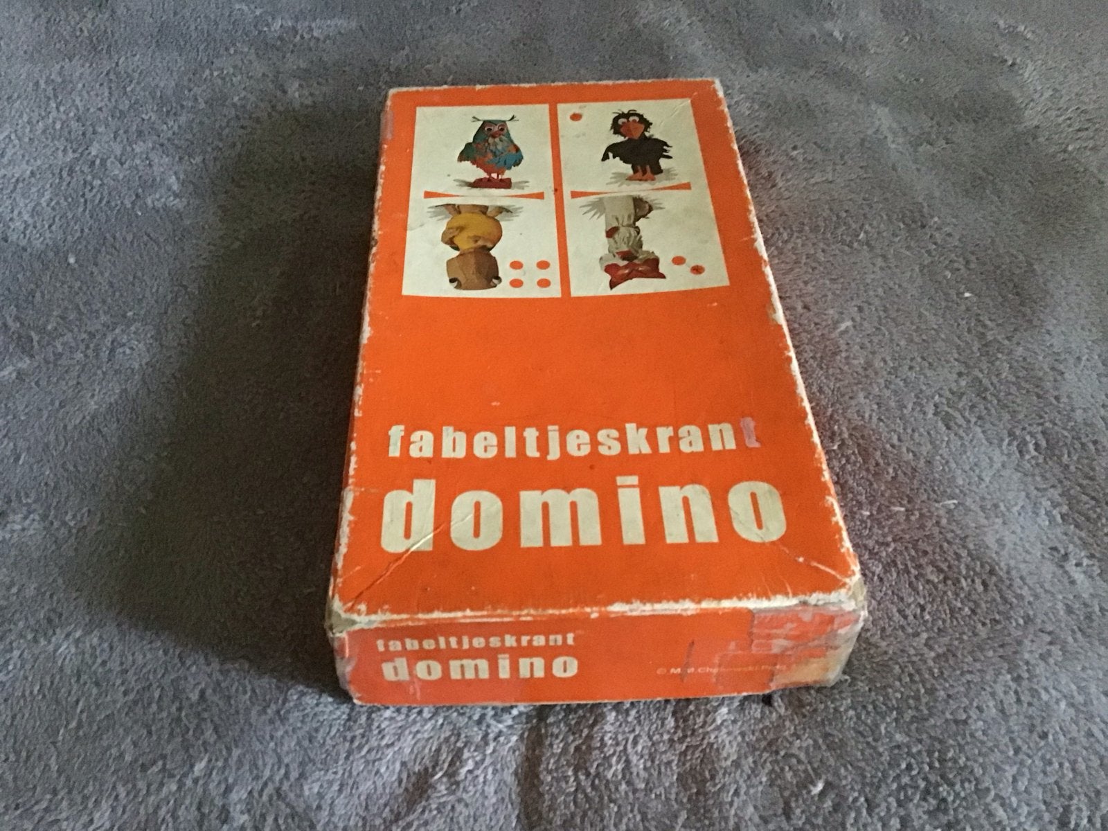Vintage Fabeltjeskrant Domino (1968), Een of twee spelers, Ophalen of Verzenden, Gebruikt