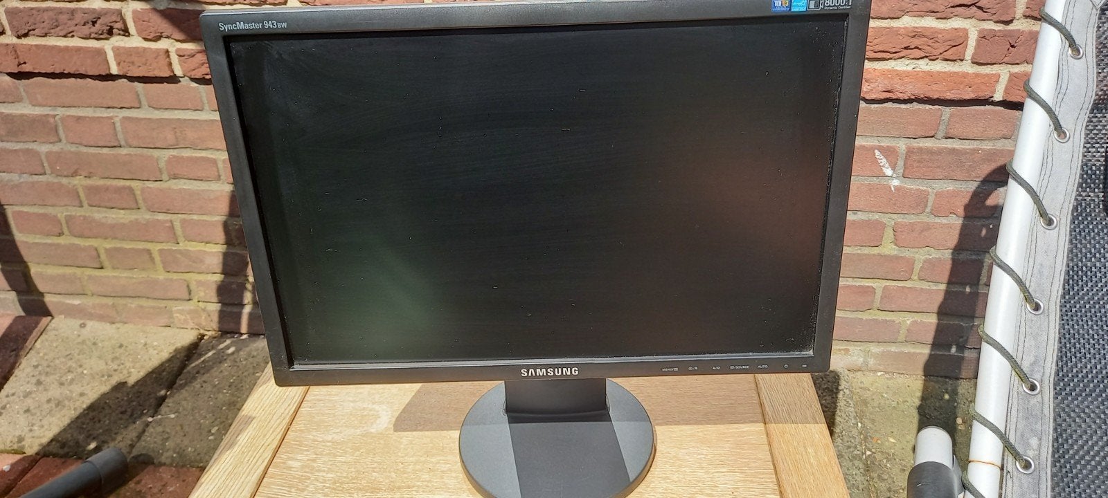 Samsung SyncMaster 943BW monitor 48 cm (19 inch), Ophalen, Gebruikt, In hoogte verstelbaar, Overige resoluties