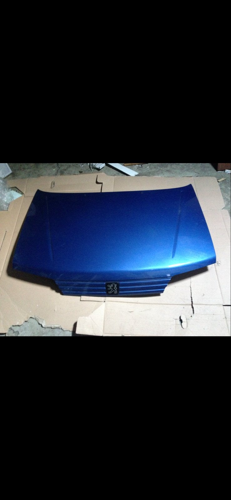 Motorkap Peugeot 106 (1996-2006) - Blauw, roestvrij, Ophalen of Verzenden, Gebruikt, Peugeot, Motorkap