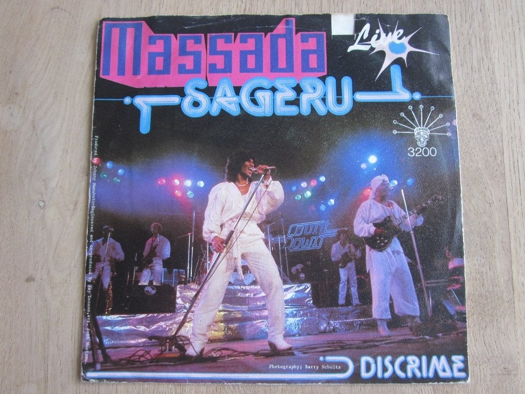 Massada - Sageru ( live ), Verzenden, 7 inch, Zo goed als nieuw, Pop