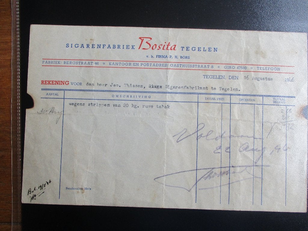 Sigarenbandjes, Ophalen of Verzenden, Gebruikt, Sigarenbandjes