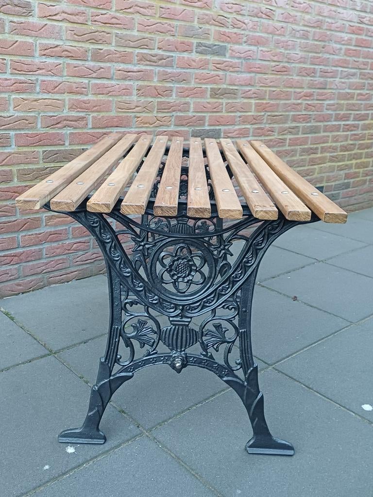 Gietijzeren Tuinset, Gietijzer Tuinbank, Gietijzer Tafel, Tuin en Terras, Tuinsets en Loungesets, Ophalen, Nieuw, Overige materialen