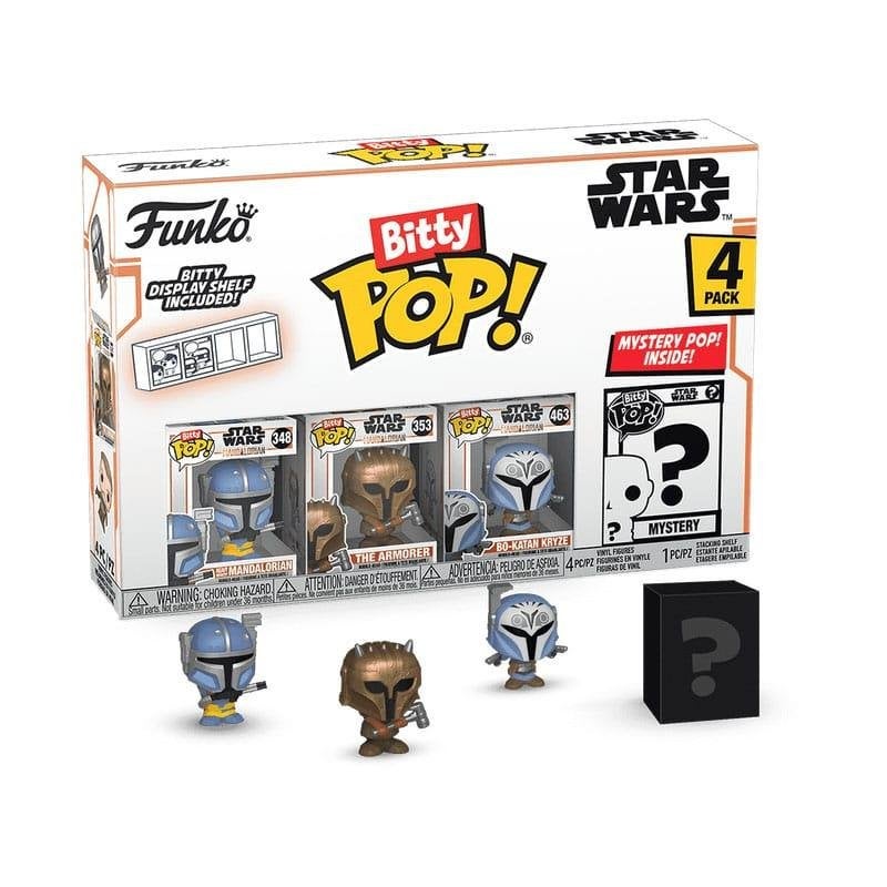 Star Wars: Mandalorian Bitty POP! Vinyl Figure 4-Pack Heavy, Heo GmbH, Nieuw, Ophalen of Verzenden, Info@heogmbh.de