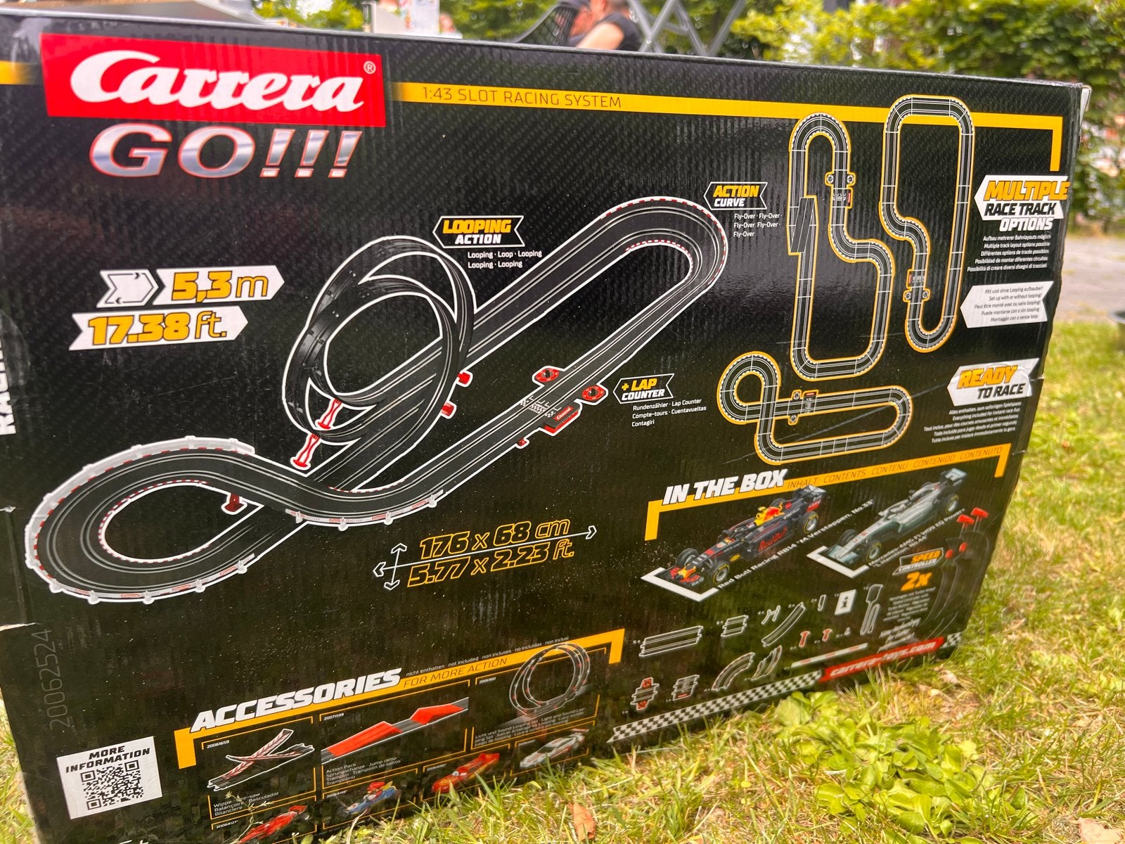 Carrera GO!!! Racing Heroes Racebaan -, Racebaan, Carrera, Nieuw, Ophalen of Verzenden