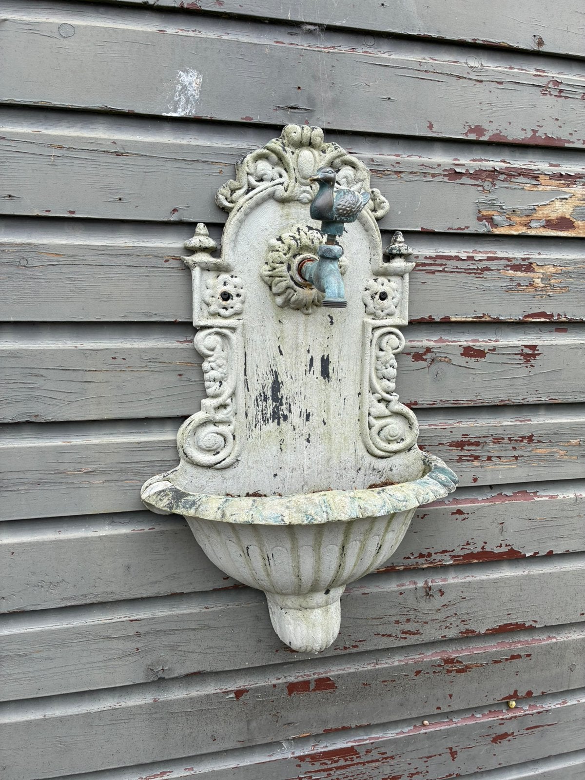 Wandfontein metaal, Ophalen of Verzenden, Gebruikt, Gietijzer, Overige typen