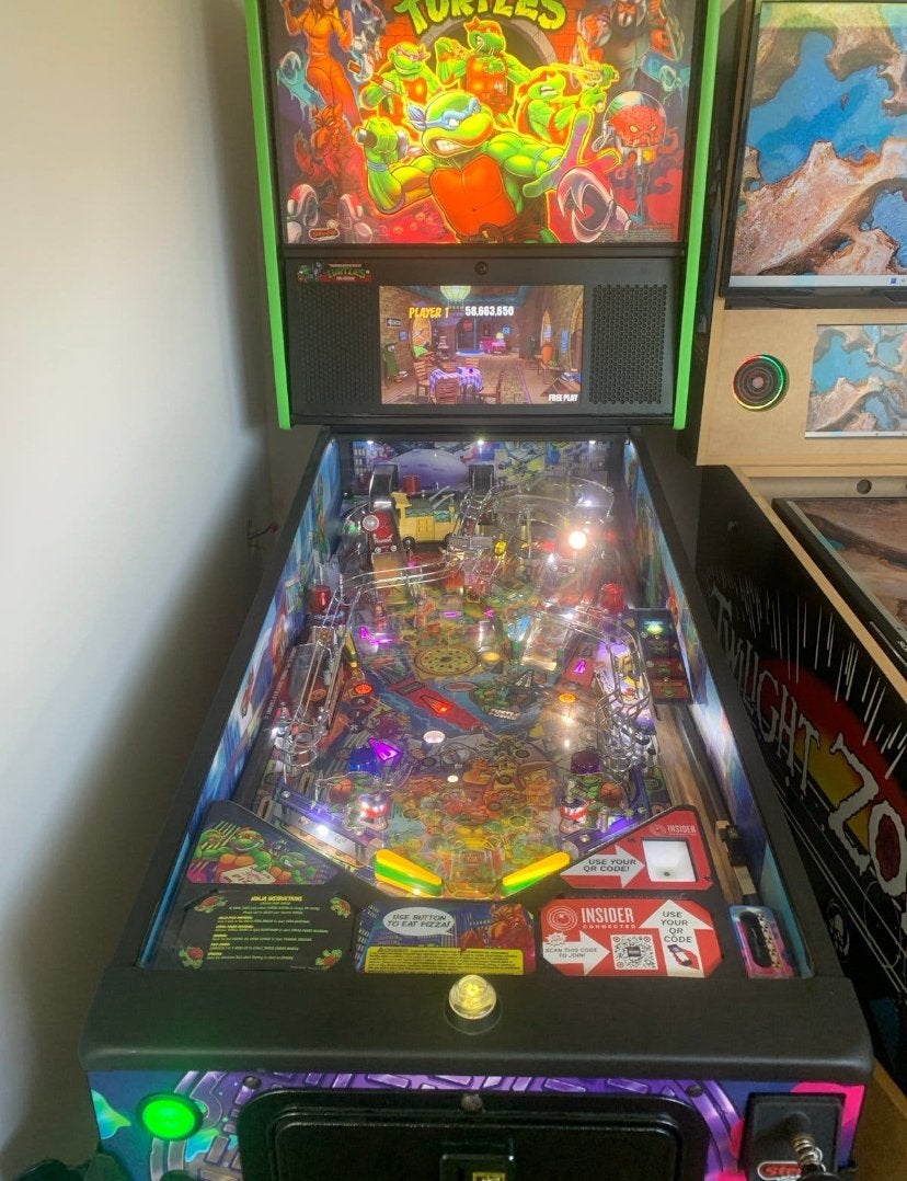 Stern Teenage Mutant Ninja Turtles Flipperkast, Verzamelen, Automaten | Flipperkasten, Ophalen, Elektronisch, Stern, Zo goed als nieuw