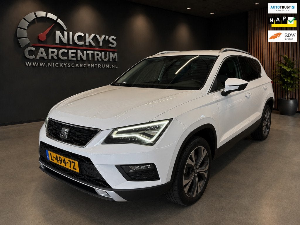 Seat Ateca 1.4 EcoTSI Xcellence automaat led camera, Auto's, Seat, Dealer onderhouden, Gebruikt, 4 cilinders, 150 pk