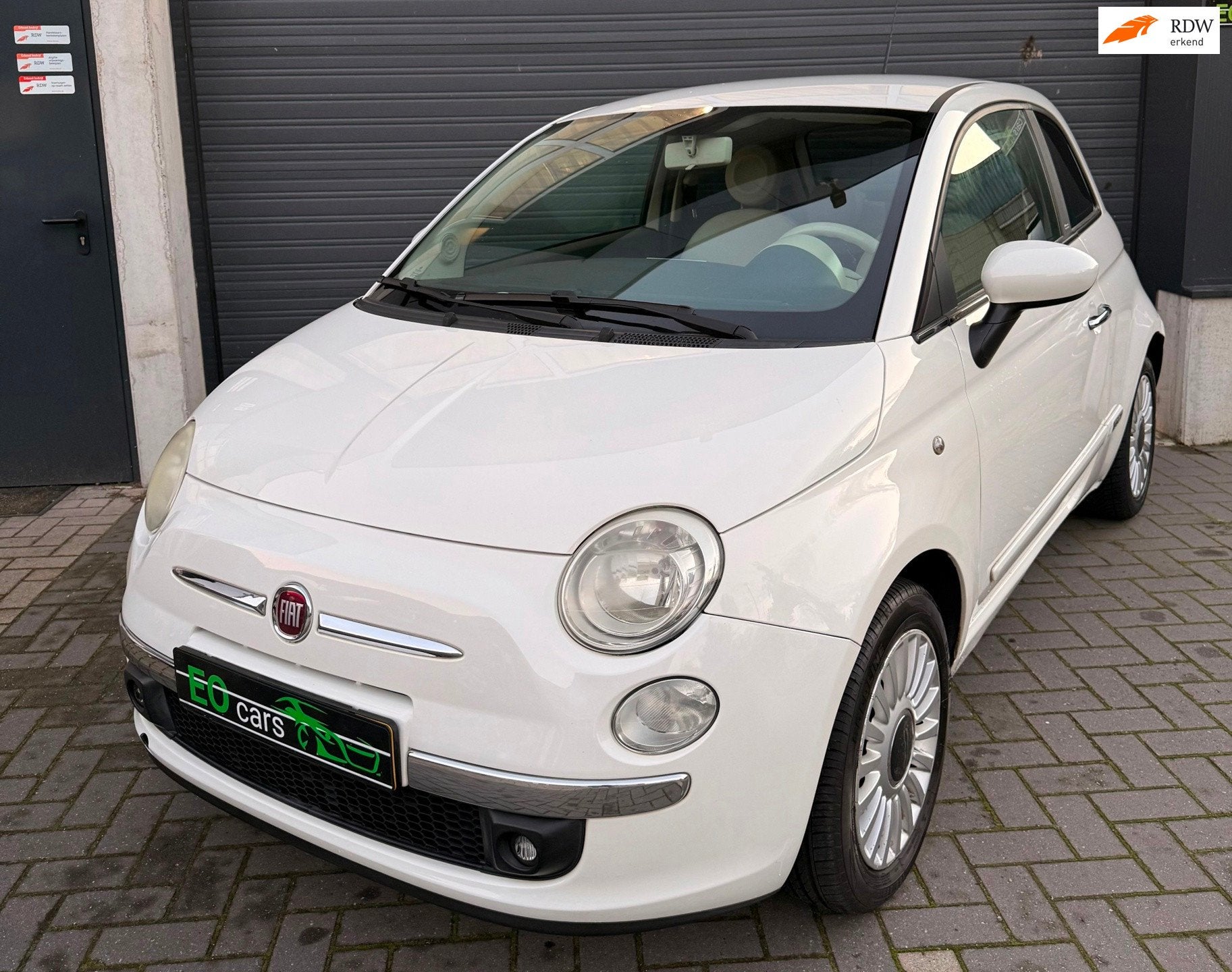 Fiat 500 1.2 Naked airco nieuwe APK, Voorwielaandrijving, Gebruikt, 1242 cc, 4 cilinders
