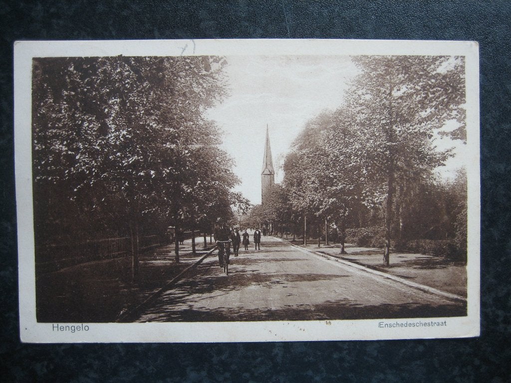 HENGELO  Ov  Enschedeschestraat, Ophalen of Verzenden, 1920 tot 1940, Overijssel