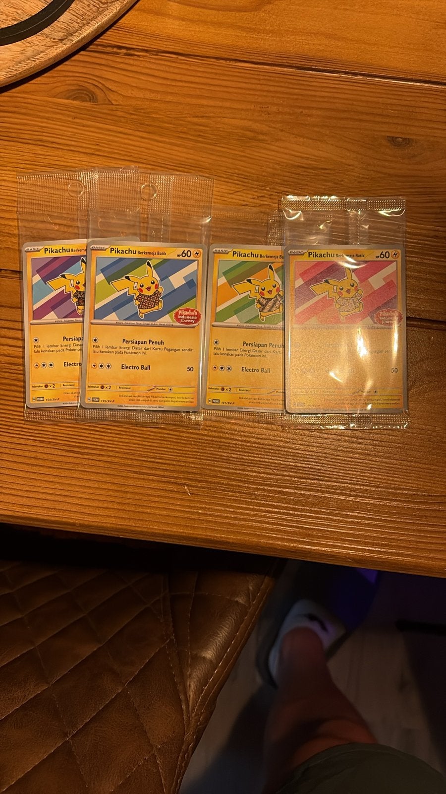 Gesealde Pikachu Batik Promokaarten Set, Ophalen of Verzenden, Nieuw, Meerdere kaarten