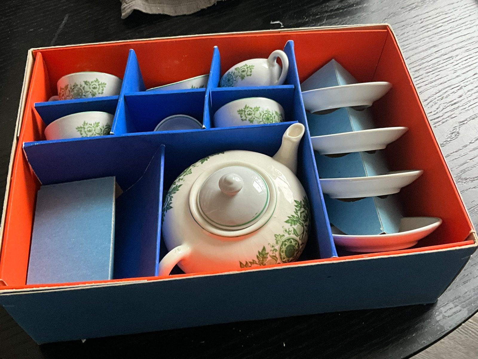 Vintage Kinderservies Made in GDR Jaren '50 - Onbeschadigd, Antiek en Kunst, Ophalen