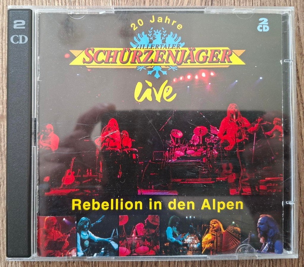 2x CD Zillertaler Schurzenjager Live in Innsbruck, Cd's en Dvd's, Ophalen, Gebruikt
