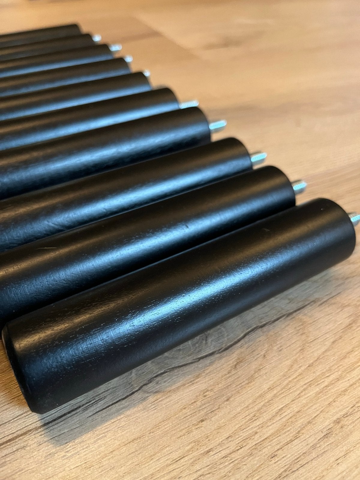 Zwarte meubelpoten voor IKEA Söderhamn bank (10 stuks), Ophalen of Verzenden, Zo goed als nieuw