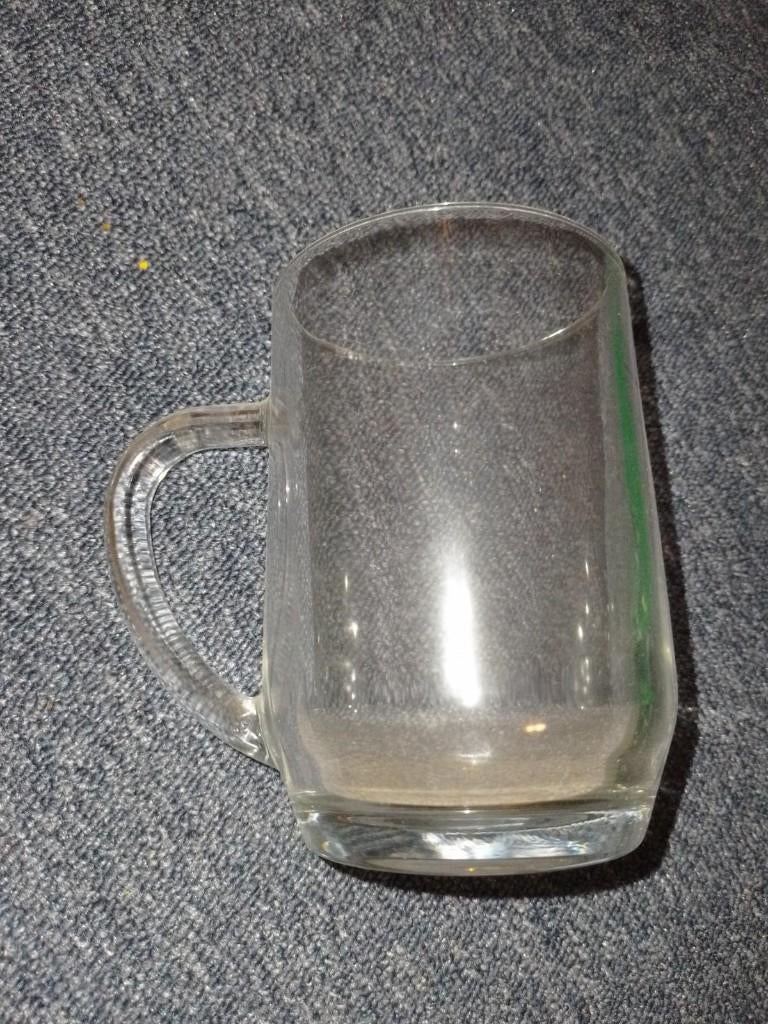 glazen bierpul, Ophalen of Verzenden, Gebruikt, Pul(len), Overige merken