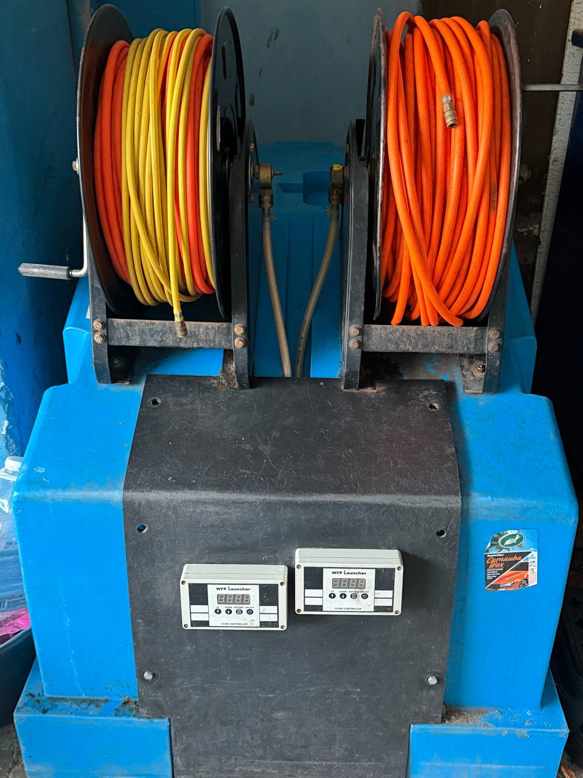 Osmoworks 650L tank met 2 harspels, pompen en controllers, Ophalen, Gebruikt, Overige typen