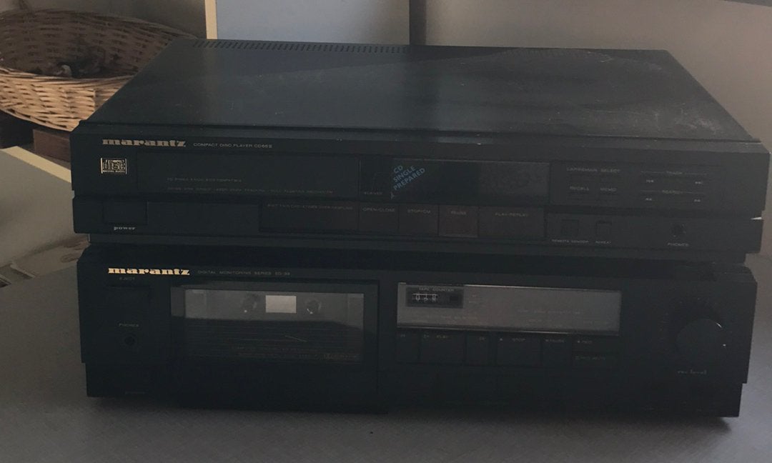 Marantz cd speler en marantz cassettedeck, Ophalen of Verzenden, Onbekend, Onbekend, Onbekend