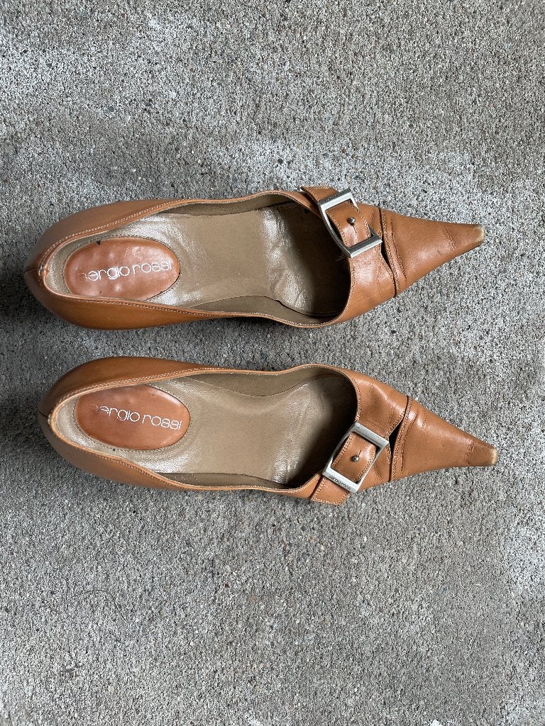 Sergio Rossi pumps, Kleding | Dames, Schoenen, Pumps, Sergio Rossi, Verzenden, Beige