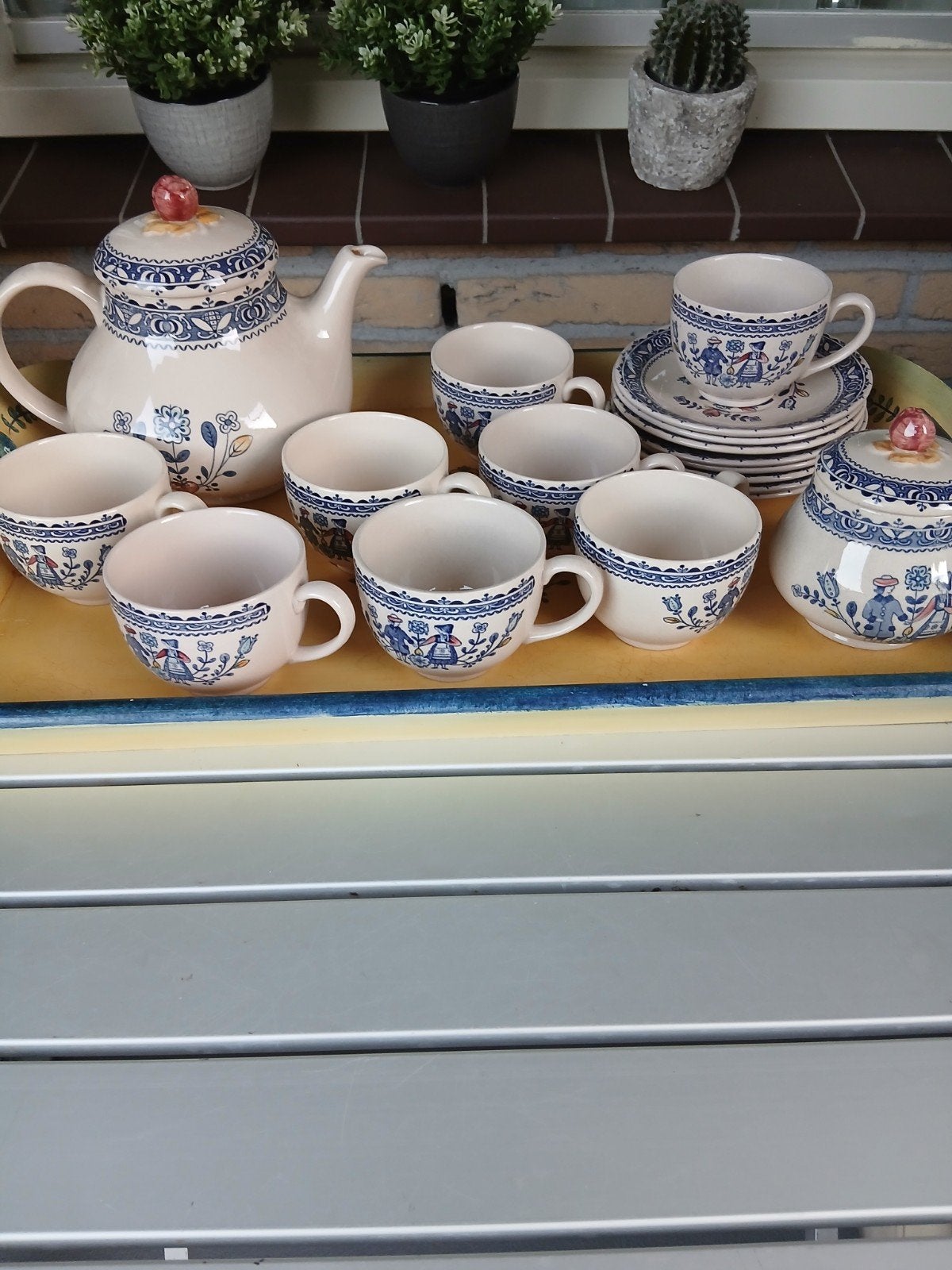 hearts en flowers servies Johnson bros zie foto's, Ophalen