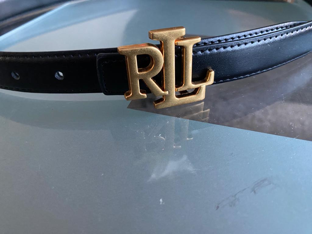 Riem van RL kleur zwart, Kleding | Dames, Riemen en Ceinturen, 100 cm of meer, Zwart, Tailleriem, Ophalen of Verzenden