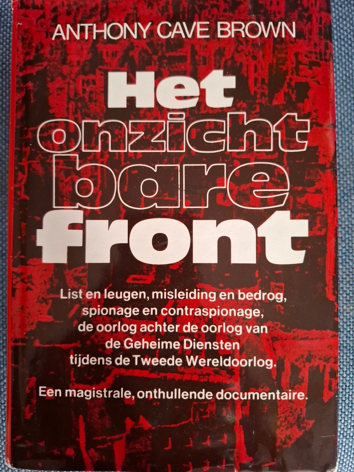 HET ONTZICHTBARE FRONT, Boeken, Oorlog en Militair, Gelezen, Overige onderwerpen, Tweede Wereldoorlog, Ophalen of Verzenden