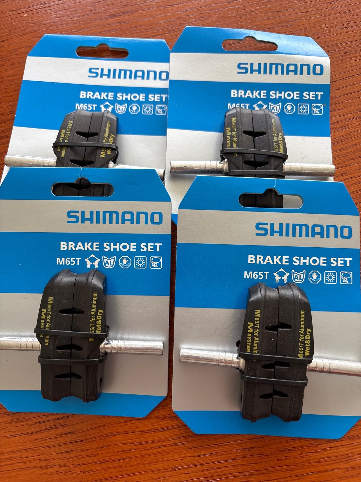 Nieuwe Shimano M65T Remblokken (4 sets), Remmen, Nieuw, Ophalen of Verzenden, Rubber