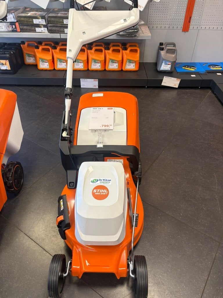 stihl grasmaaier RMA248T Showroommodel, Tuin en Terras, Ophalen, Nieuw, 40 t/m 49 cm