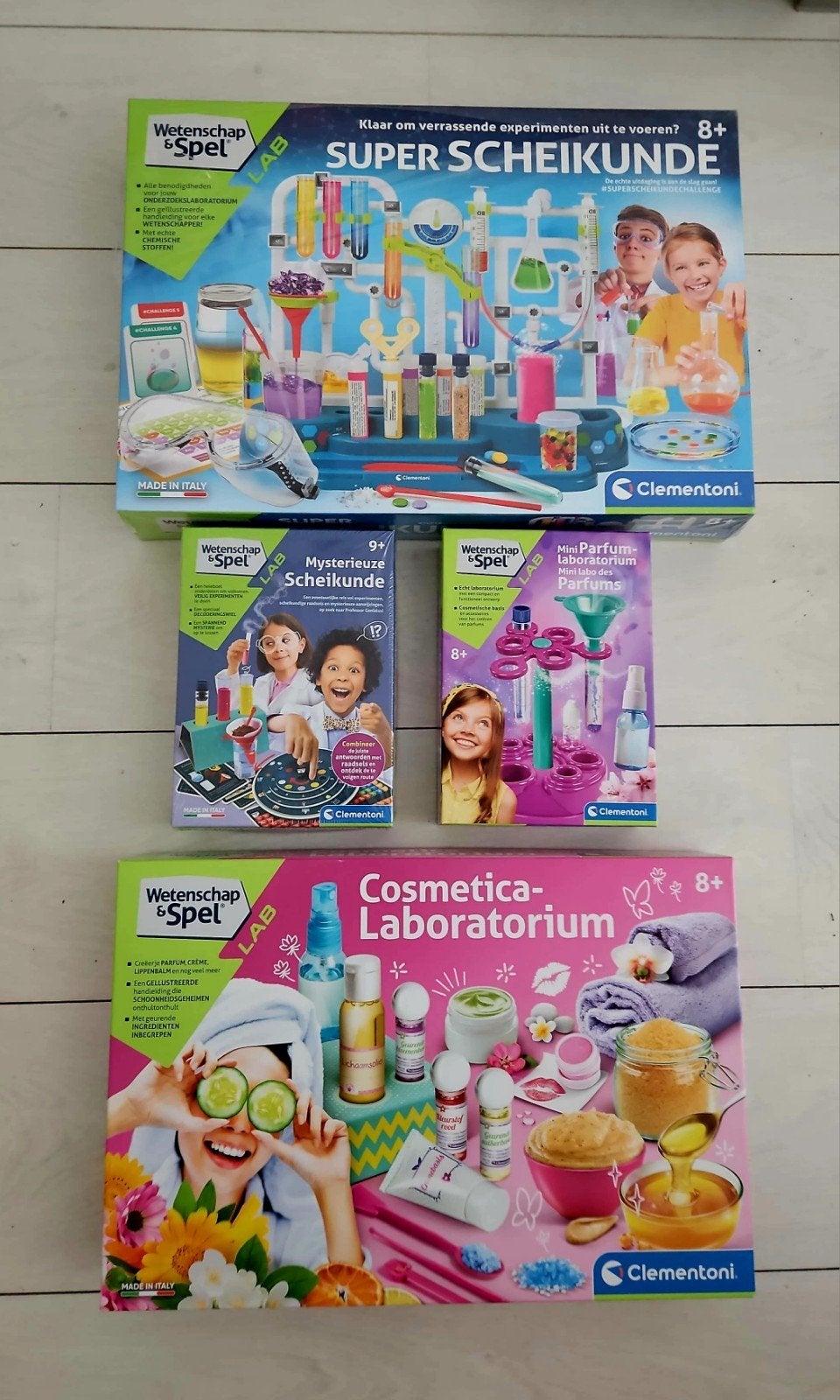4x Wetenschap & Spel LAB – 2 nieuw in folie + 2 ongebruikt, Kinderen en Baby's, Speelgoed | Educatief en Creatief, Ophalen of Verzenden