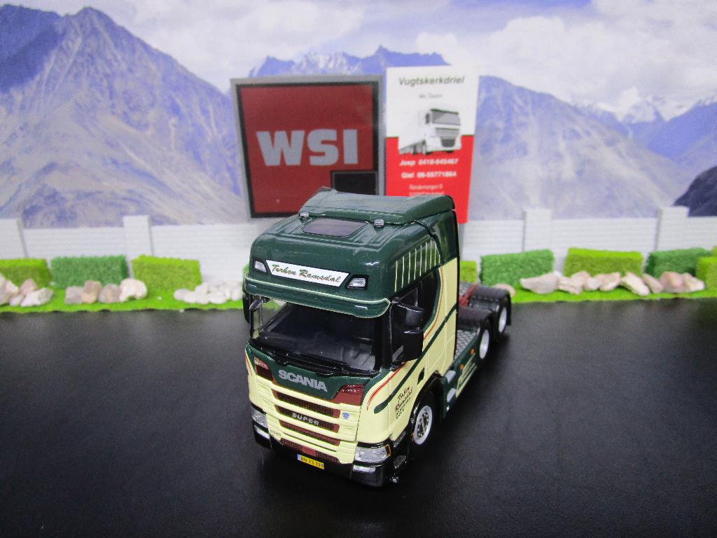 Wsi 01-3898 Torben Ramsdal , Scania R Highline CR20H 6x2, Hobby en Vrije tijd, Modelauto's | 1:50, Ophalen, Nieuw, Bus of Vrachtwagen