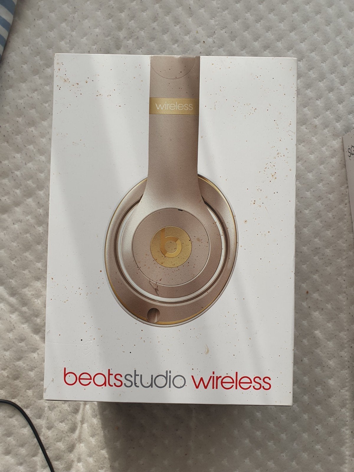 Beats Studio Wireless koptelefoon - Goud, Ophalen, Goud, Beats, Nieuw