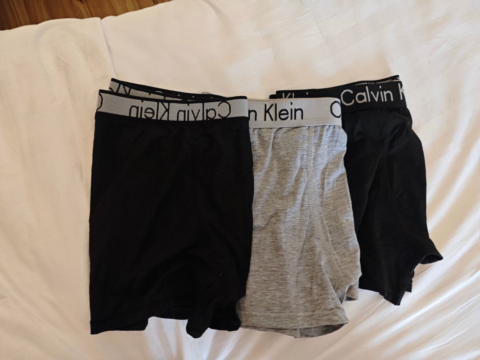 Calvin Klein Boxers - Zwart en Grijs (3 stuks), Ophalen of Verzenden, Zwart, Calvin Klein, Boxer