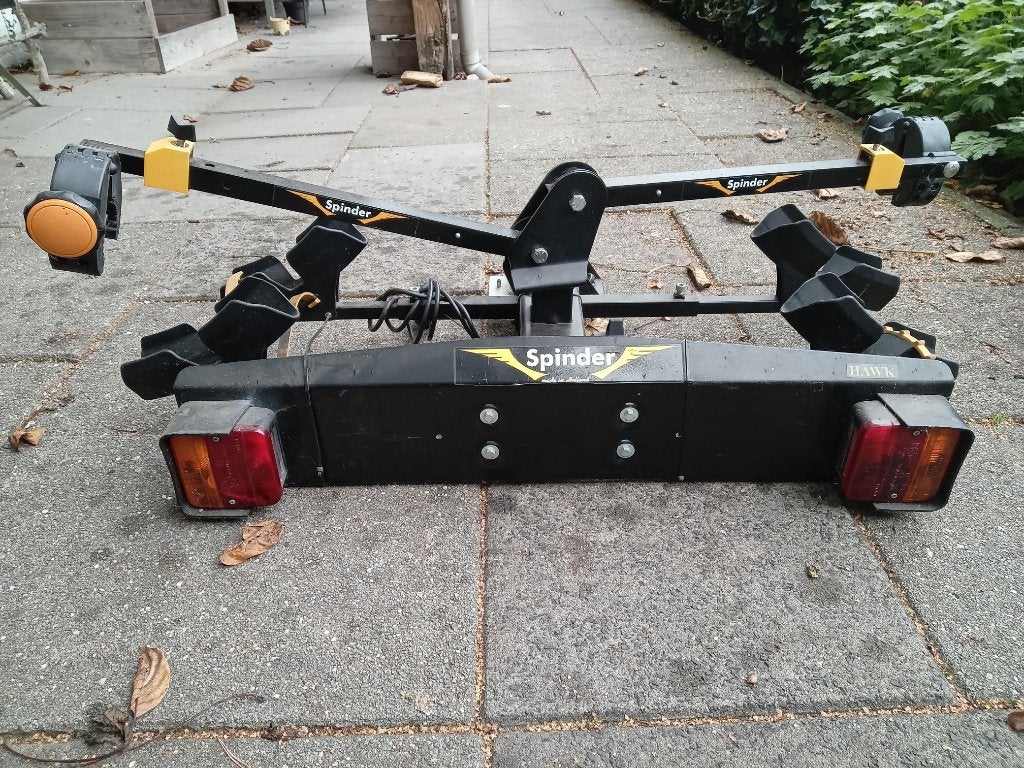 Fietsendrager, Ophalen, 2 fietsen, Gebruikt, Trekhaakdrager