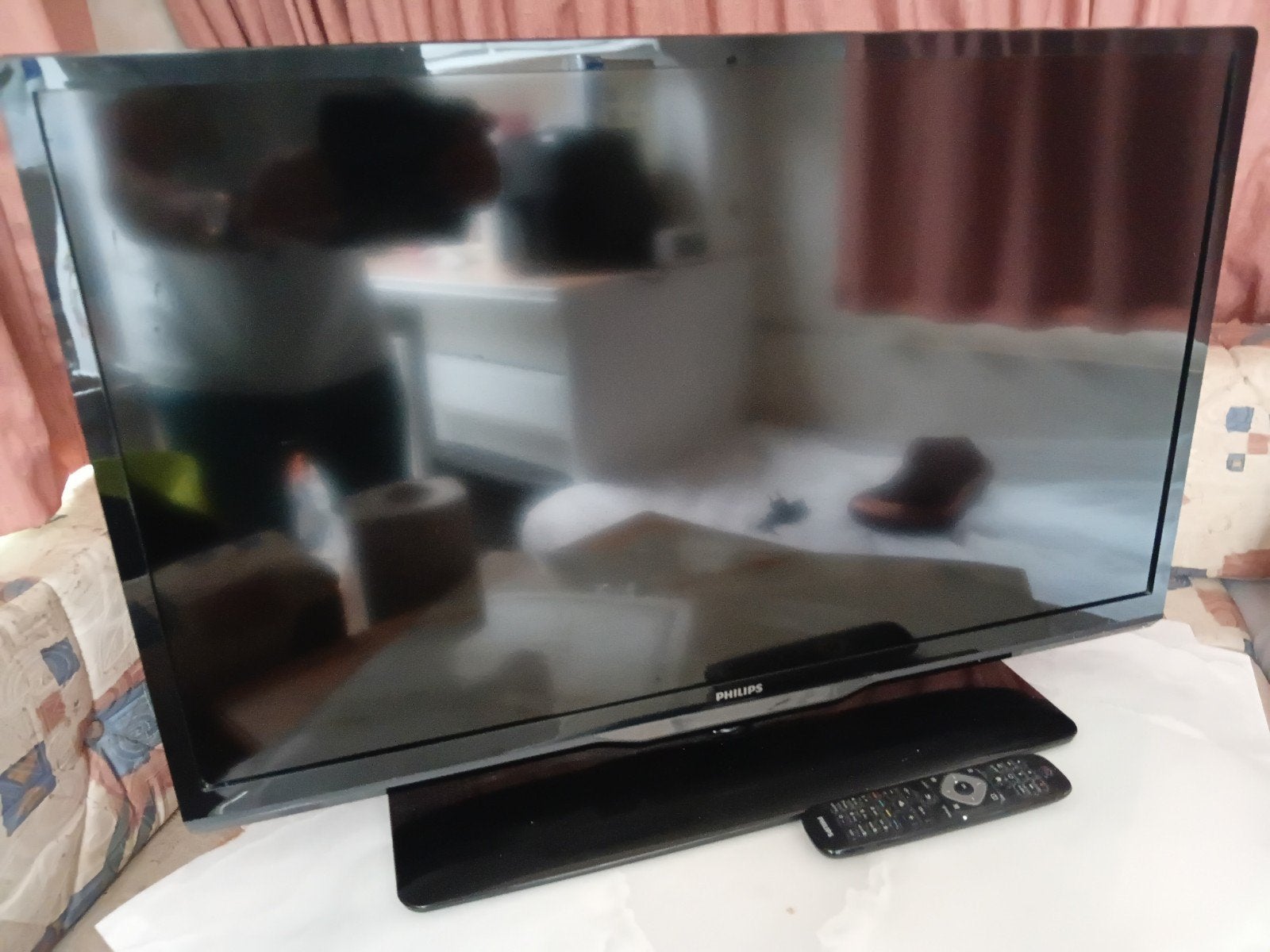 Tv  philips 85 cm met chromecast, Audio, Tv en Foto, Televisies, Ophalen of Verzenden, Gebruikt, 50 Hz, Philips