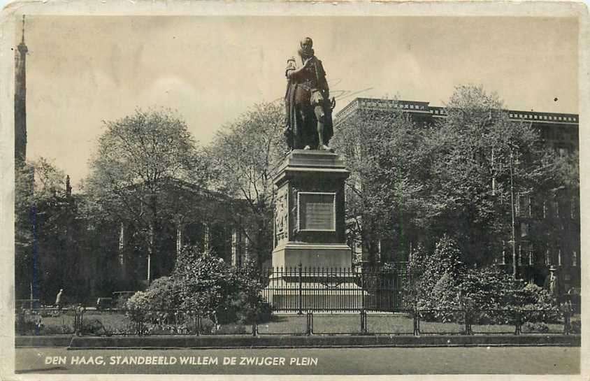 300-230-003 Den Haag Standbeeld Willem de Zwijger Plein, Verzenden, Voor 1920, Zuid-Holland