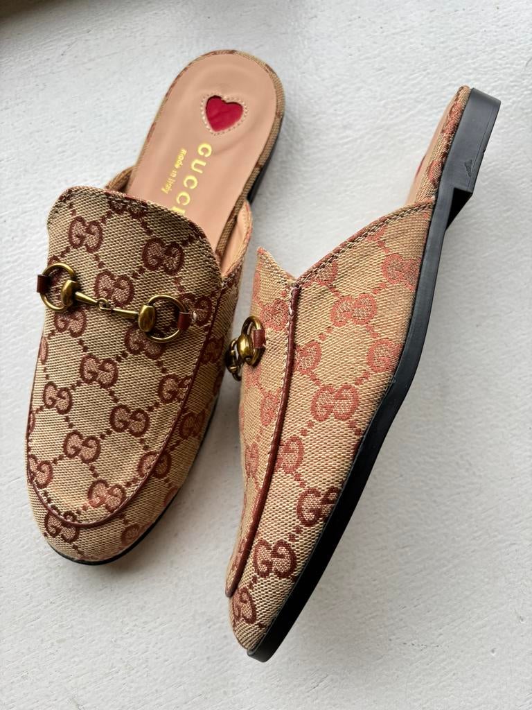 Gucci loafers dames, Verzenden, Nieuw, Instappers, Beige