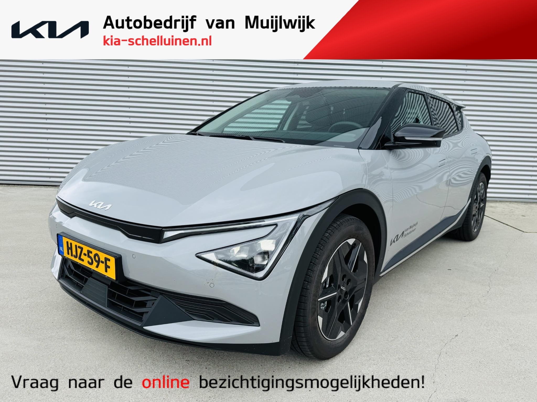 Kia EV6 Light Edition 63 kWh Demo auto kmstand kan iets vari